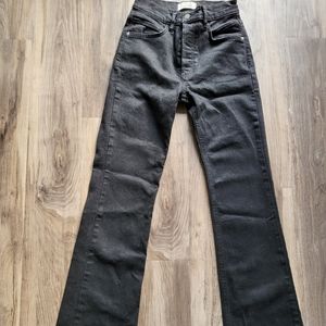 Free People Black Flare Jeans